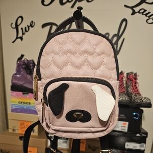 New Betsy Johnson dog mini backpack